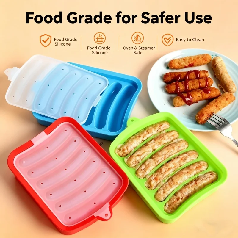 Food Grade Silicone Sausage Mo - огляд і ціна Hot Dog Press