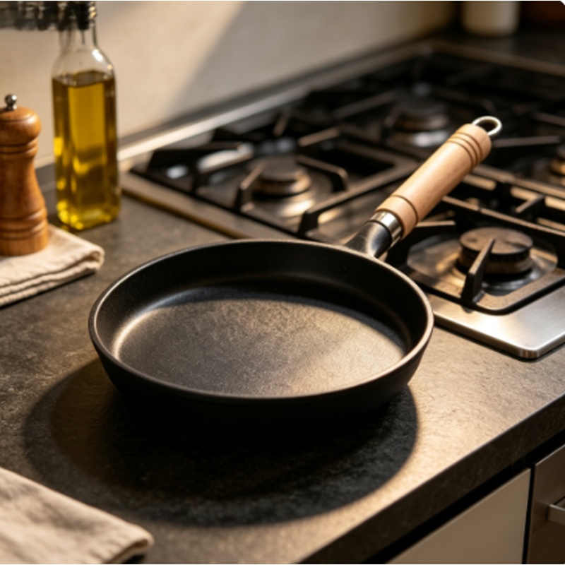 26cm Uncoated Cast Iron Skille - огляд і ціна Cast Iron Corn