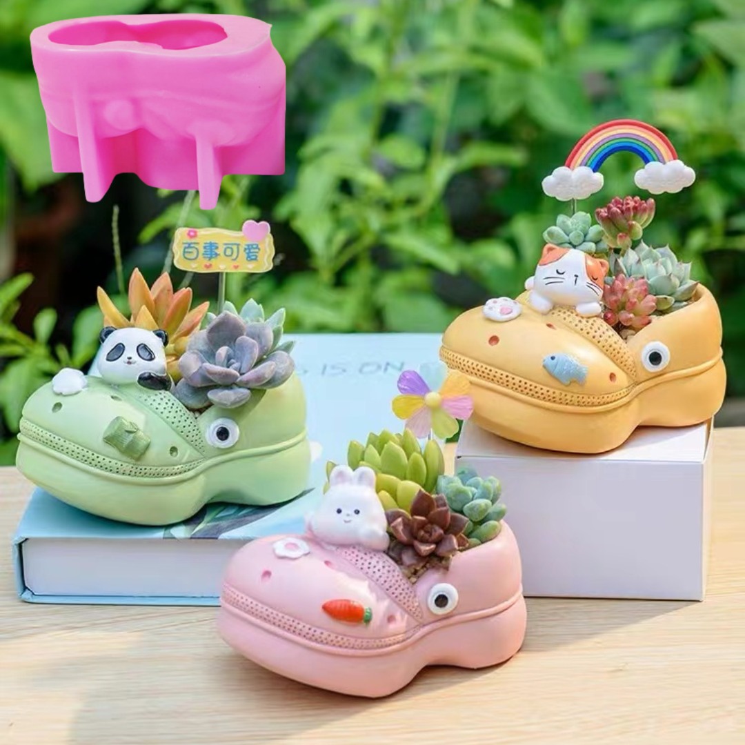 3D Animal Slippers Succulent P - огляд і ціна Potsticker Mold