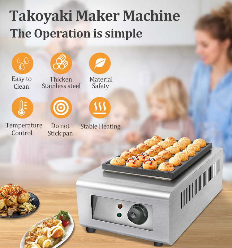 Commercial Big Power Electric  - огляд і ціна Takoyaki Grill Plate