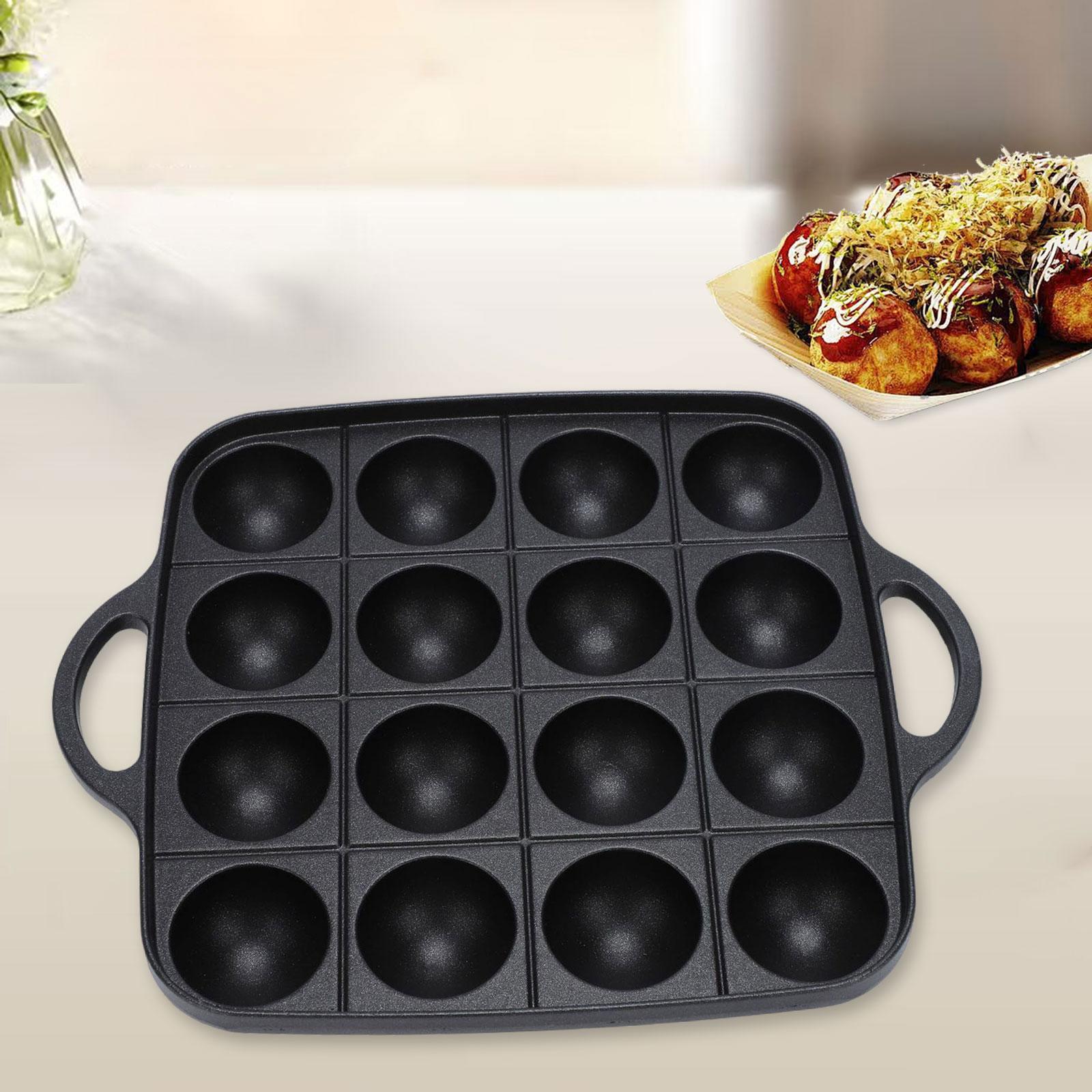 Takoyaki Grill Pan 16 Cavities - огляд і ціна Takoyaki Grill Plate