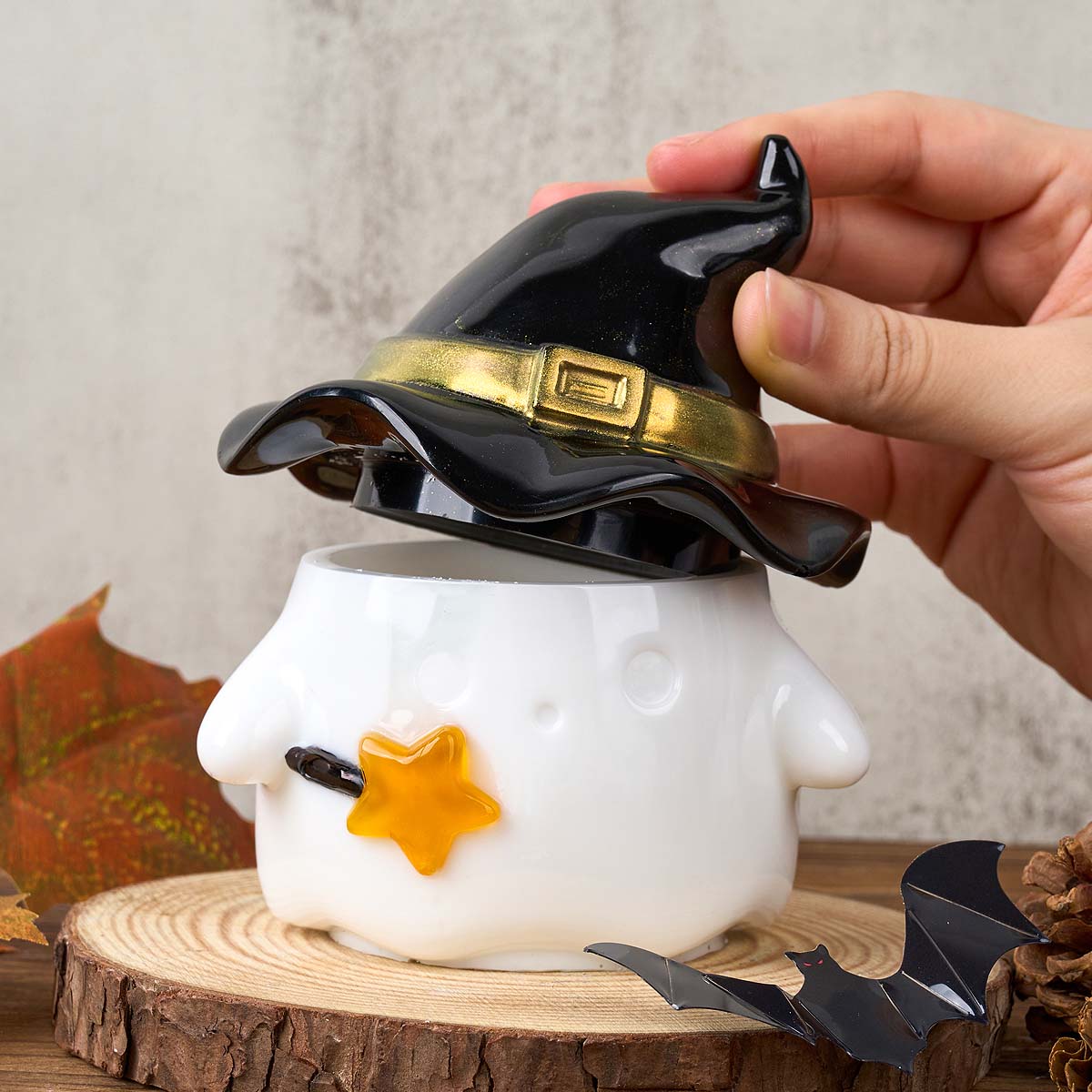 Hat Ghost Candle Jar Silicone  - огляд і ціна Potsticker Mold
