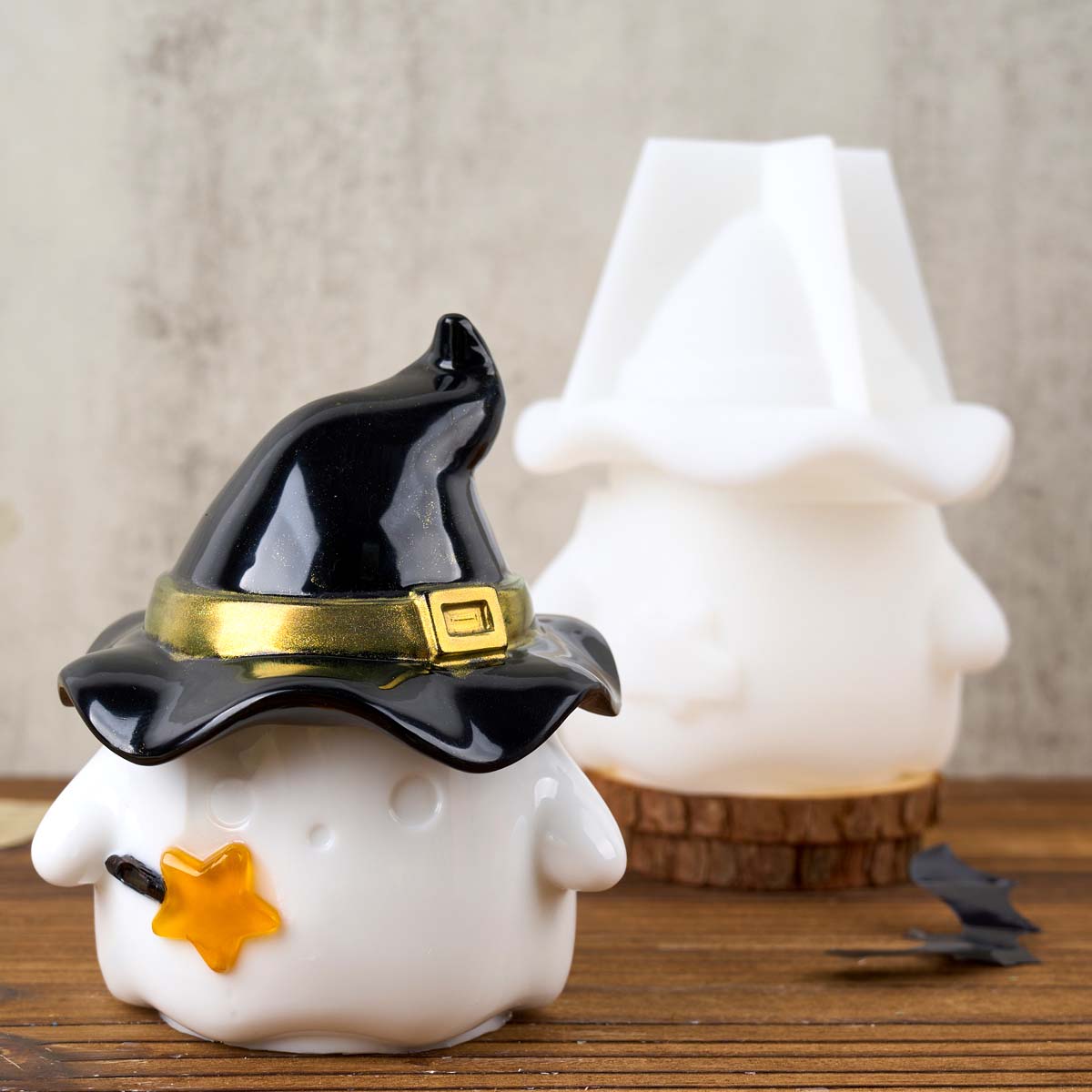 Hat Ghost Candle Jar Silicone  - огляд і ціна Potsticker Mold