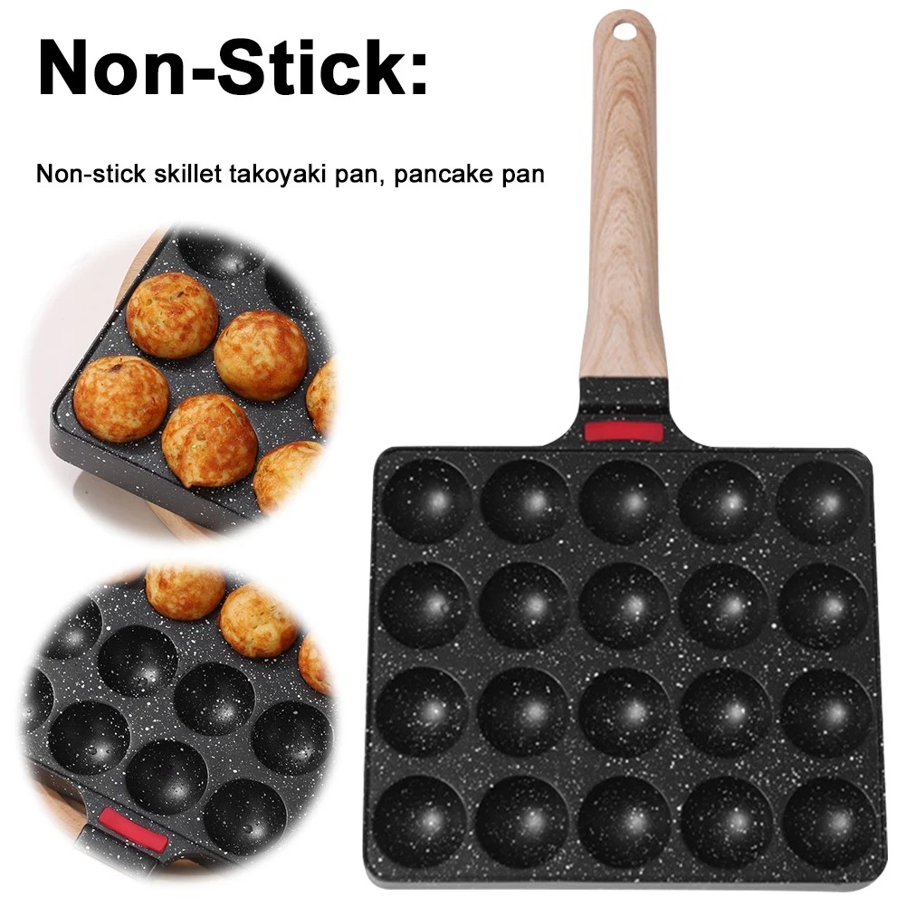 Takoyaki Pan 20 Molds Takoyaki - огляд і ціна Takoyaki Grill Plate