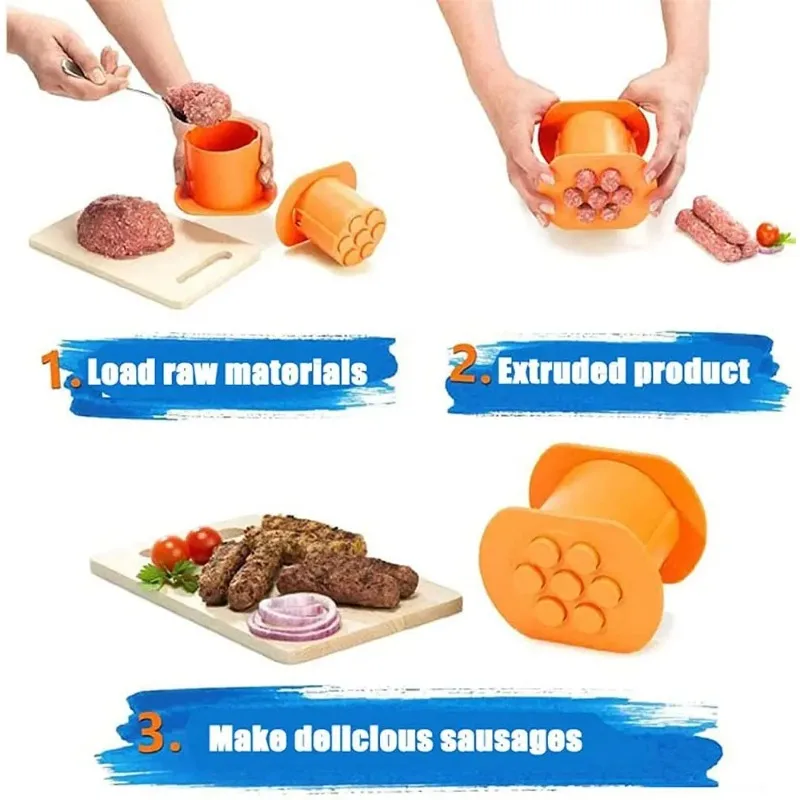 One Press Cevapcici Maker Kitc - огляд і ціна Hot Dog Press