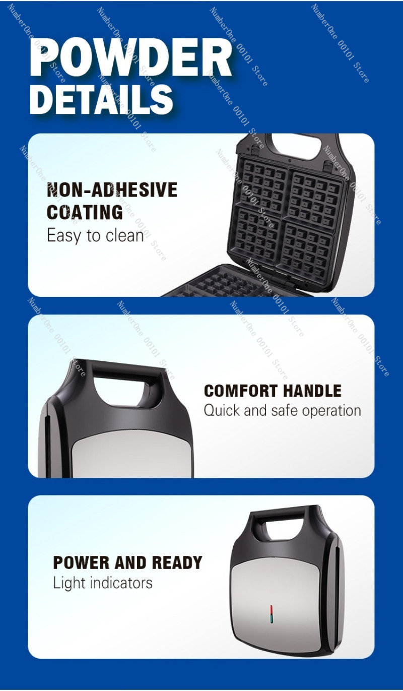 Household Small Multipurpose 3 - огляд і ціна Waffle Cone Maker