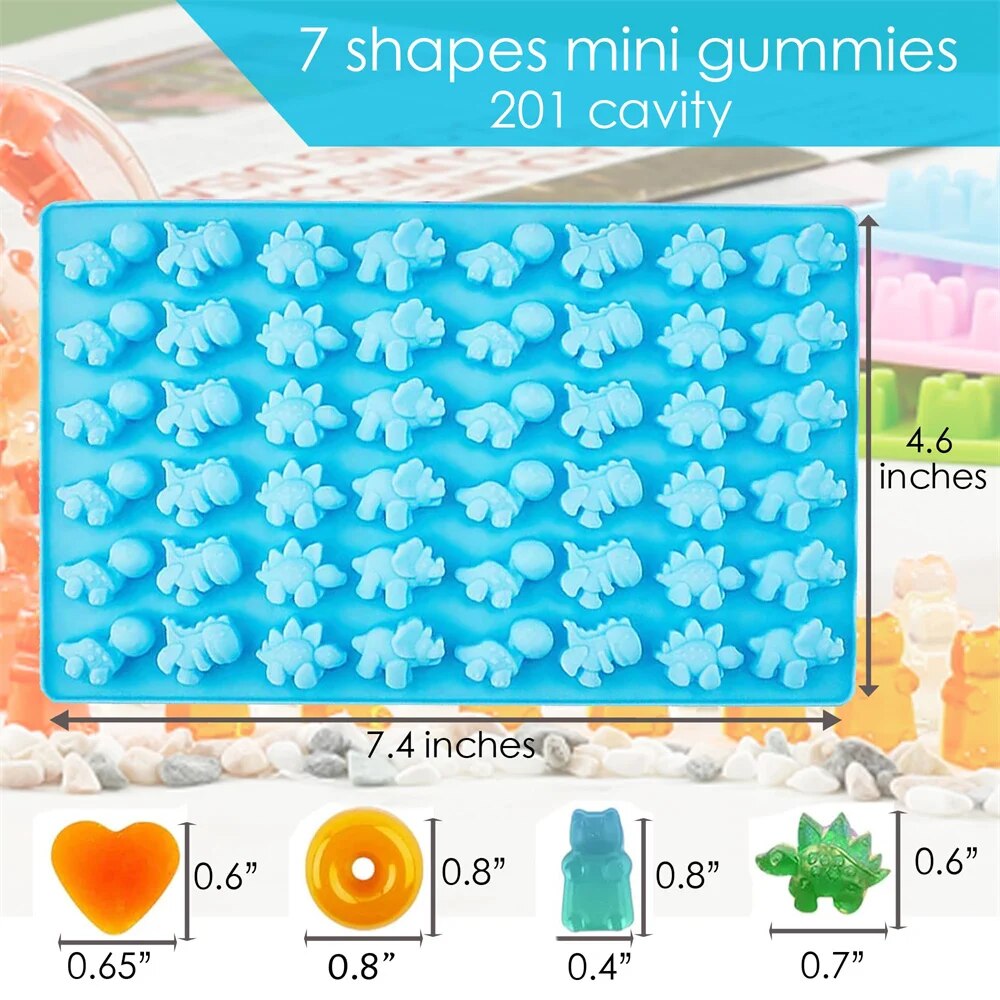 Gummy Bear Molds Silicone Mini - огляд і ціна Donut Mold Silicone