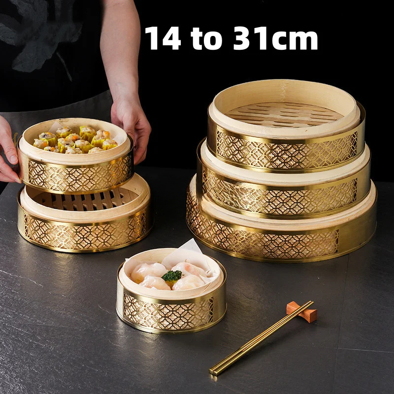 Chinese Bamboo Dimsum Lid Dump - огляд і ціна Bao Steamer Bamboo