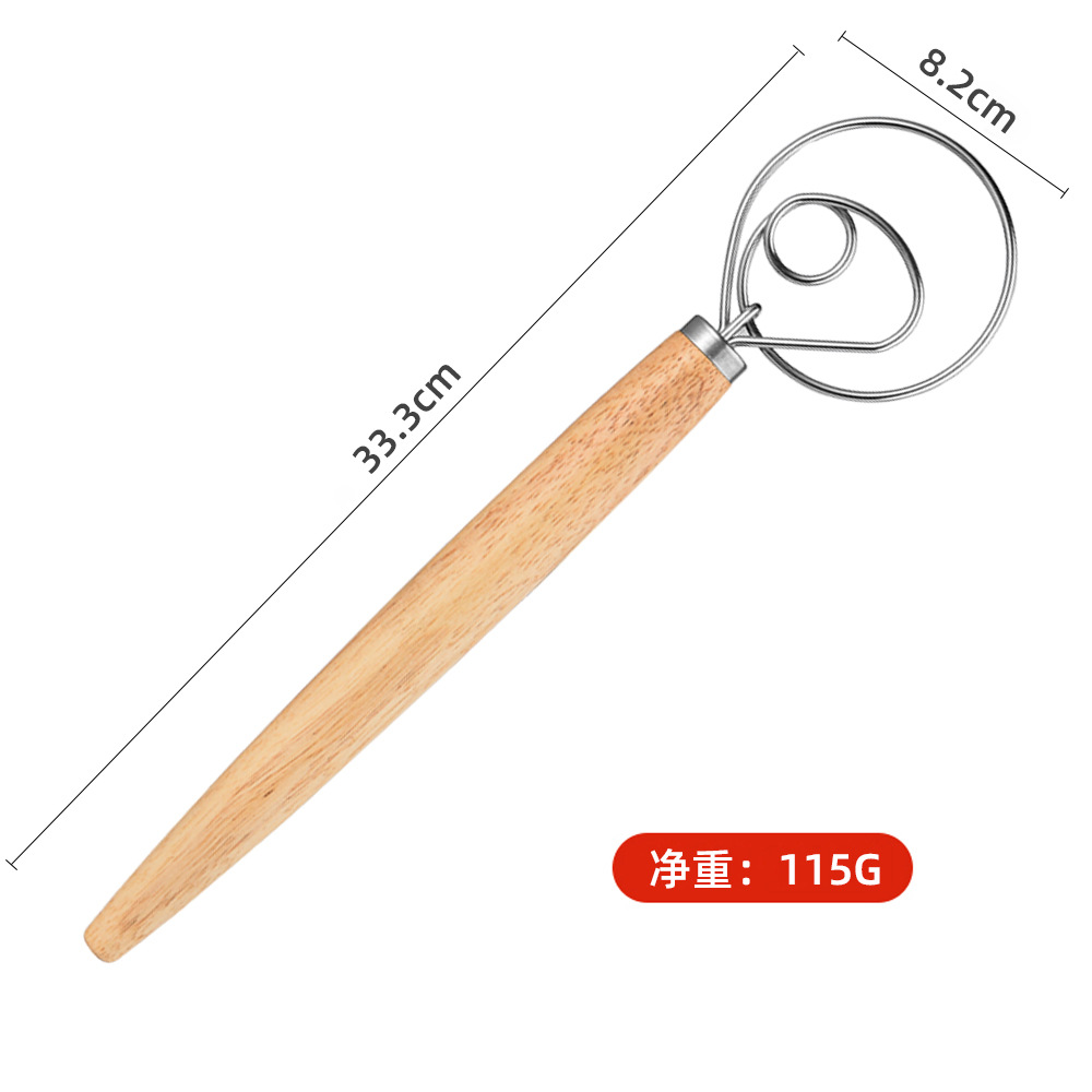 13inch Danish Dough Whisk Stai - огляд і ціна Danish Pancake Pan