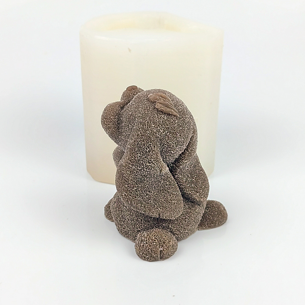 Praying Rabbit Moulds Soap Mol - огляд і ціна Bunny Cake Mold