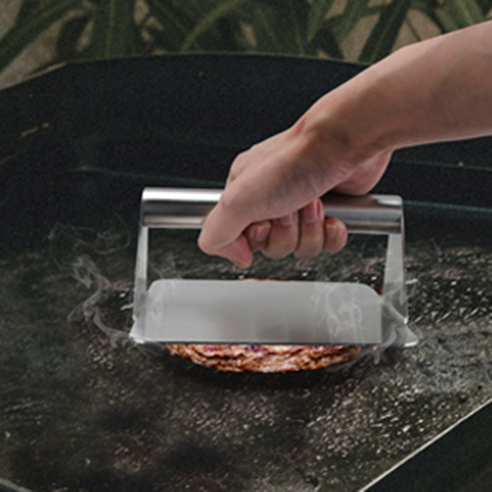 A04G-Square Meat Press Hamburg - огляд і ціна Hot Dog Press