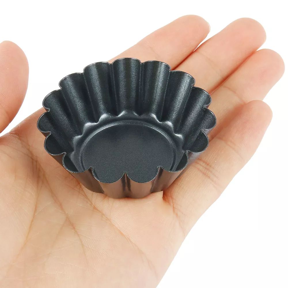 4PCS Mini Round Nonstick Tart  - огляд і ціна Egg Waffle Pan