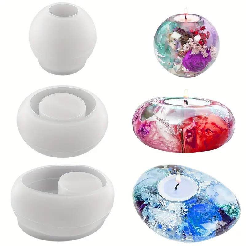 Tealight Candle Holder Resin S - огляд і ціна Potsticker Mold