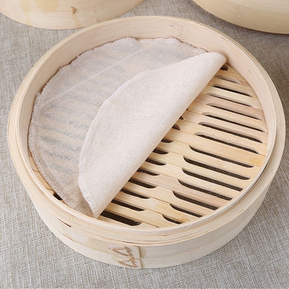 Handle Steam Basket Makes Tast - огляд і ціна Bao Steamer Bamboo