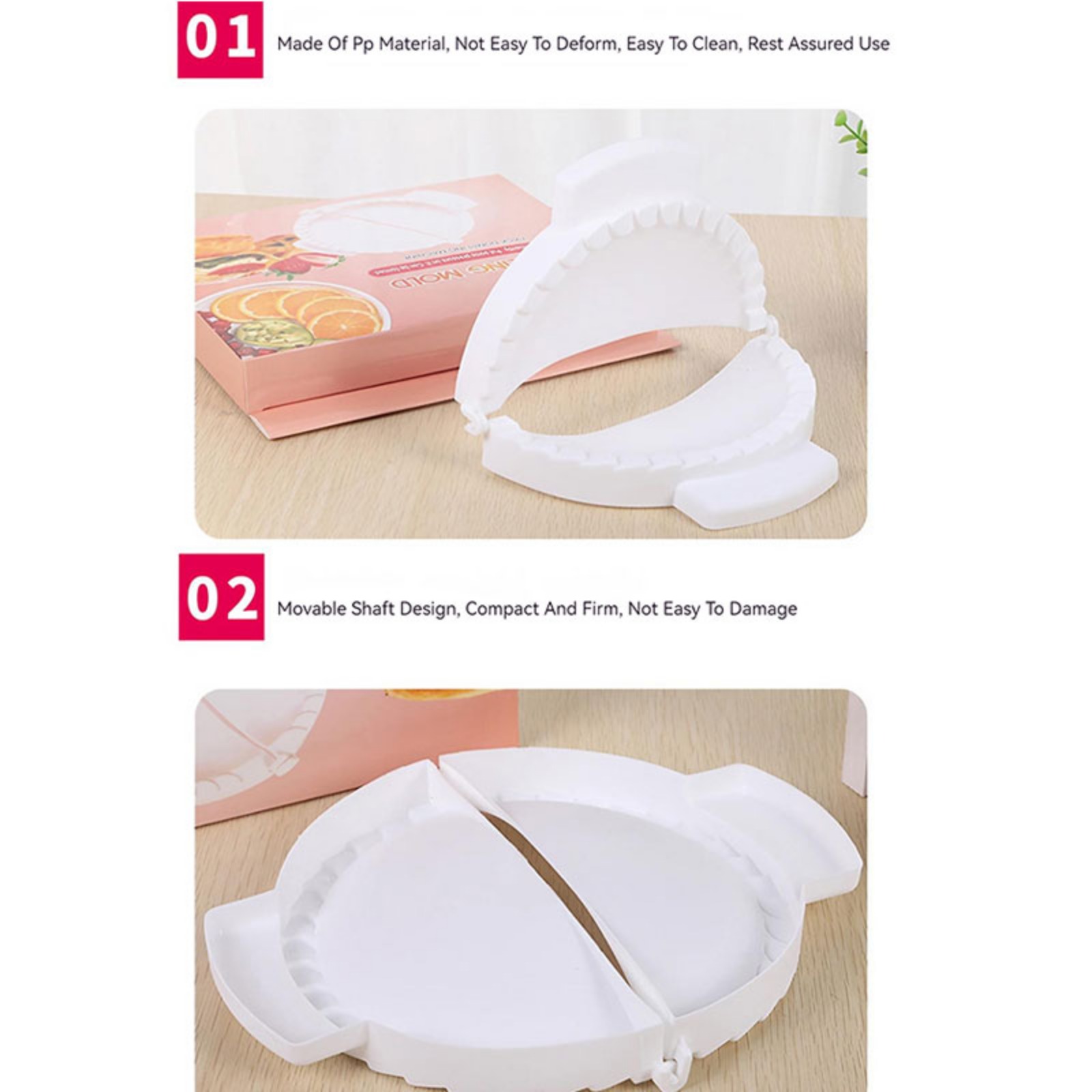 JJYY Upgrade Diy Dumpling Mold - огляд і ціна Dumpling Press Set