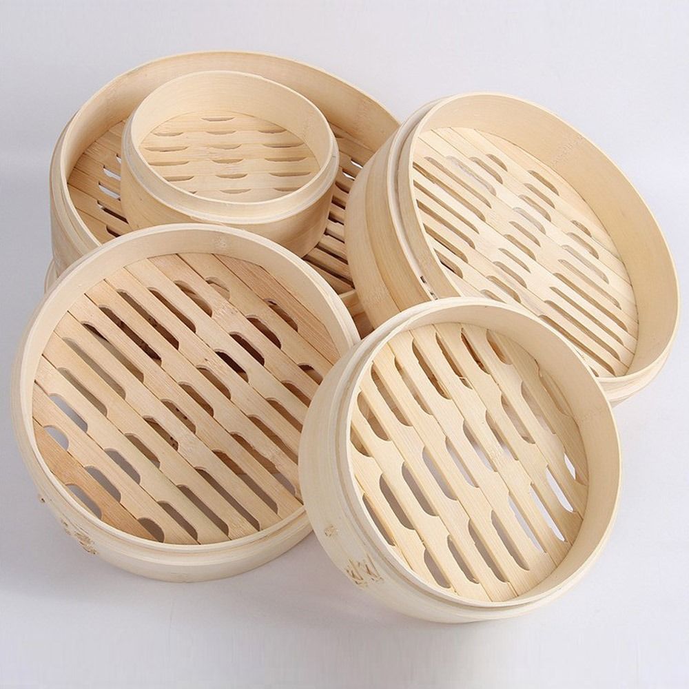 Chinese Steamer Basket Bamboo  - огляд і ціна Bao Steamer Bamboo