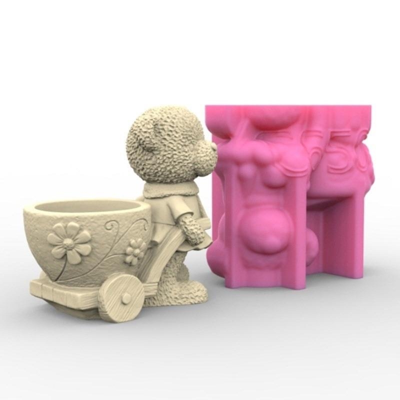 Lovely Bear Gypsum Silicone Mo - огляд і ціна Potsticker Mold