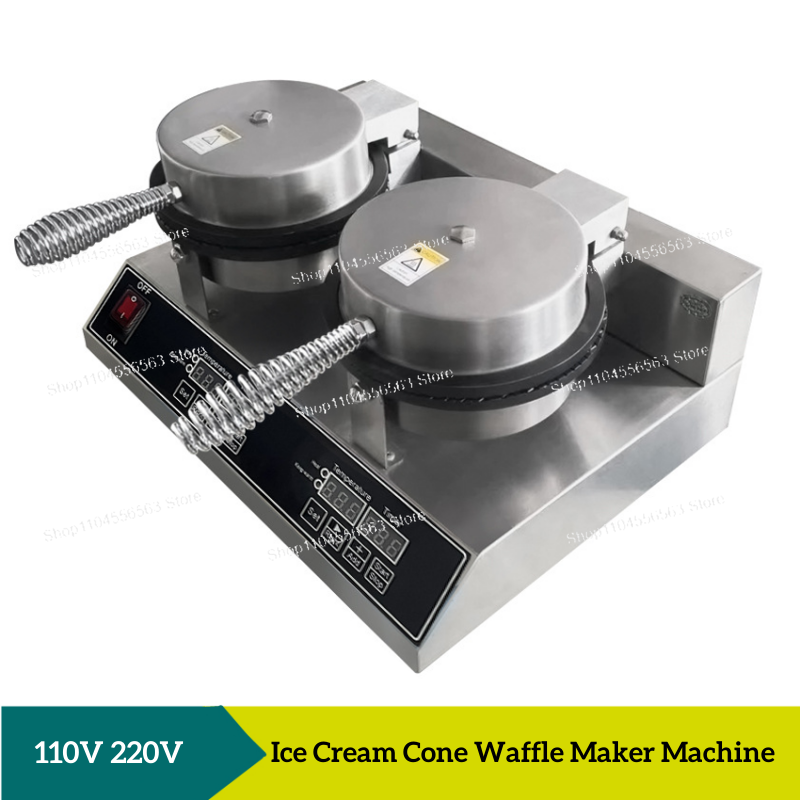 220V Ice Cream Cone & Waffle M - огляд і ціна Waffle Cone Maker