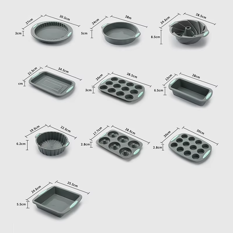 Silicone Fluted Cake Pans Non- - огляд і ціна Donut Mold Silicone
