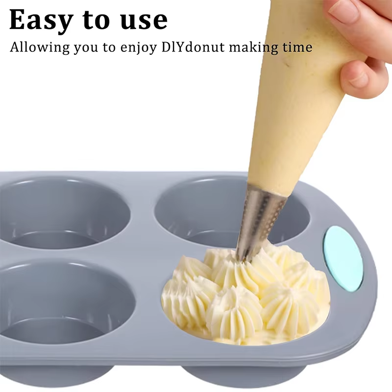 Silicone Fluted Cake Pans Non- - огляд і ціна Donut Mold Silicone