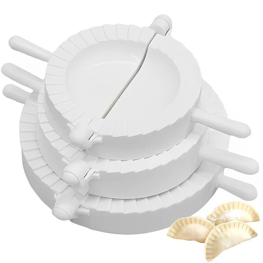3pcs/set 7-10cm Plastic Dumpli - огляд і ціна Dumpling Press Set